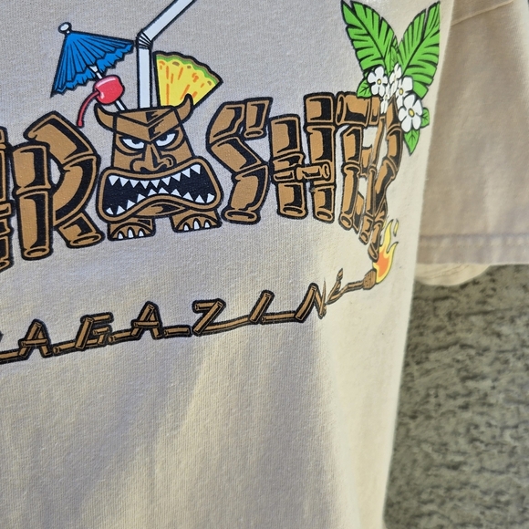 Thrasher Tiki Cropped Tee - Picture 4 of 9